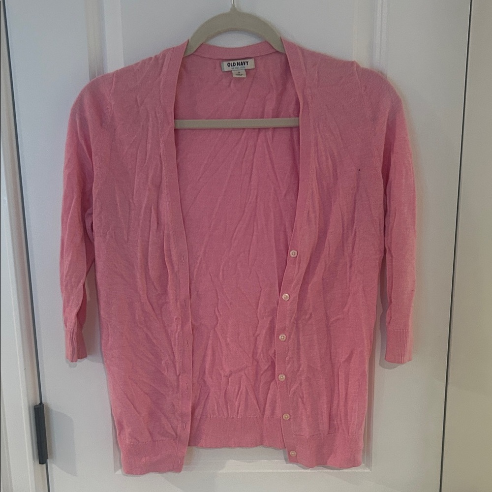 Old Navy Women's Pink Cardigan